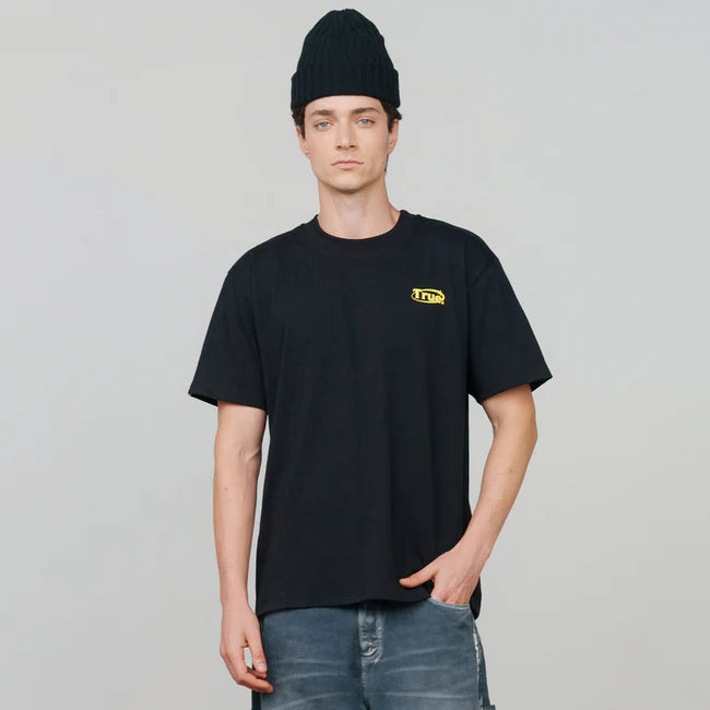 True Everyday Logo T-Shirt - Black