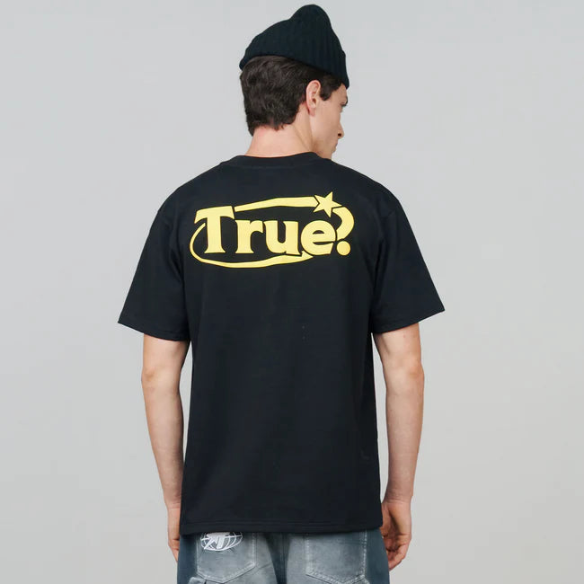 True Everyday Logo T-Shirt - Black