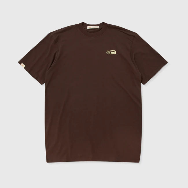 True Everyday Logo T-Shirt - Brown