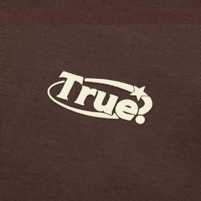 True Everyday Logo T-Shirt - Brown