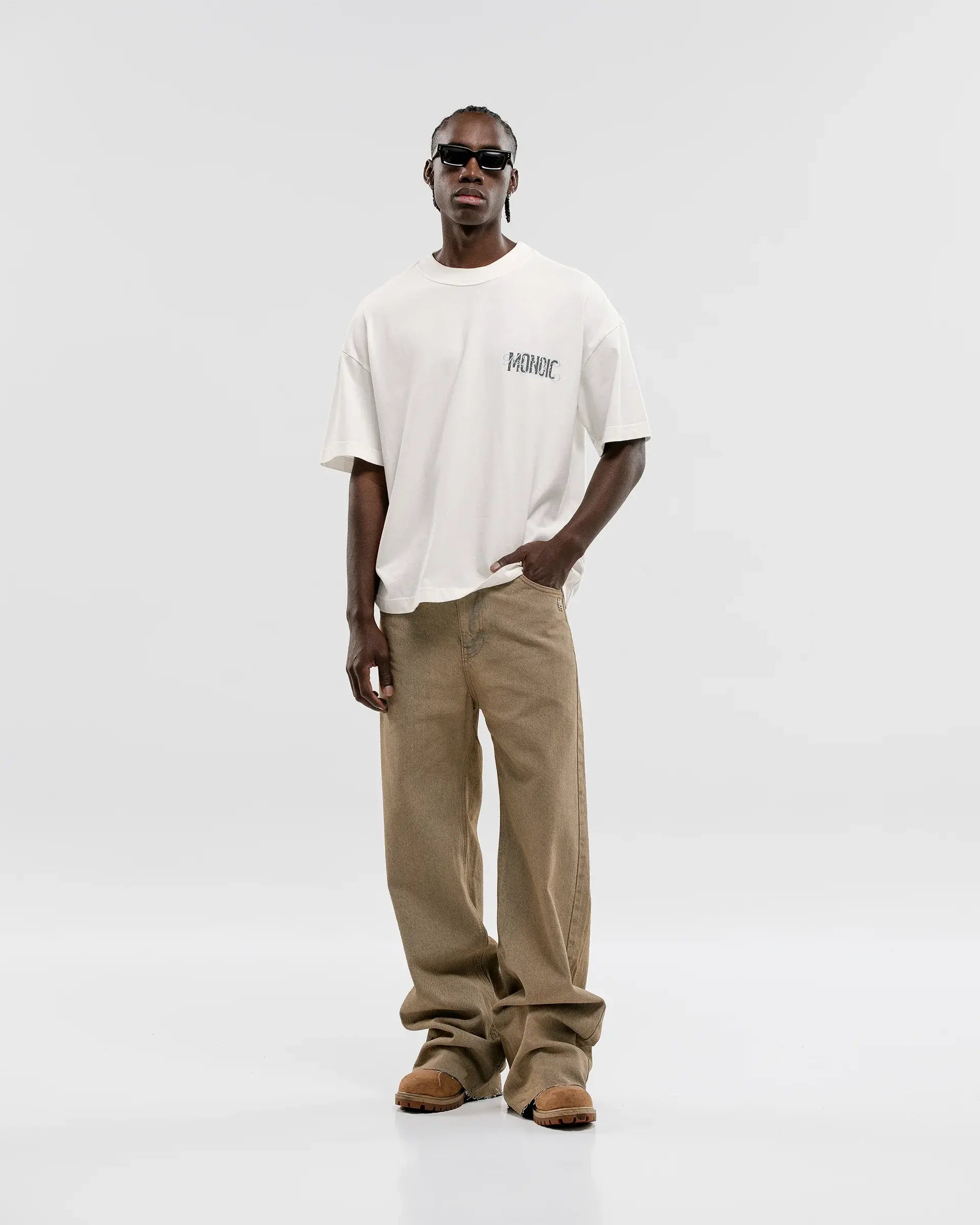 Monoic Wide Fit Jean - Rusty