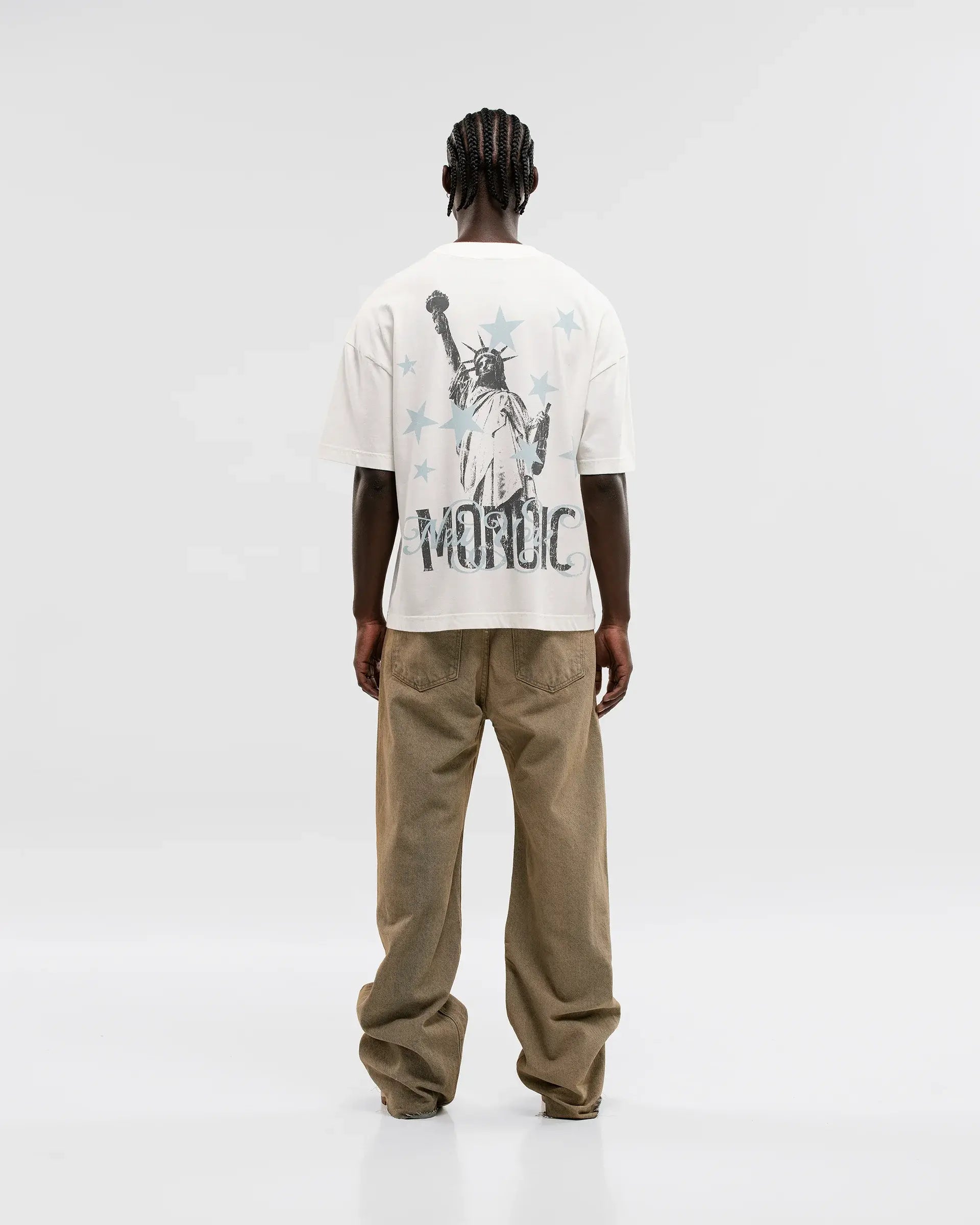 Monoic Wide Fit Jean - Rusty