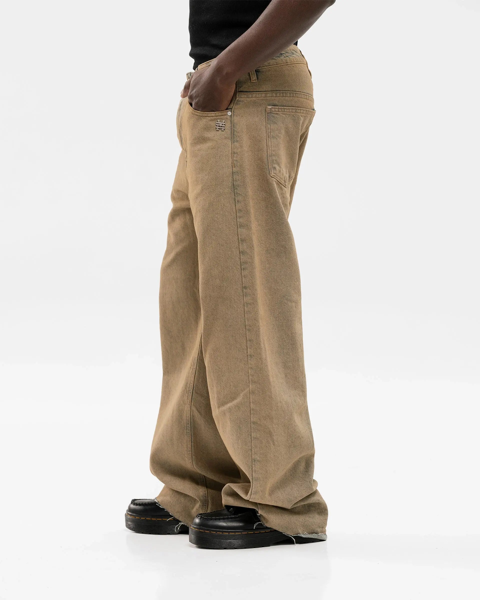 Monoic Wide Fit Jean - Rusty