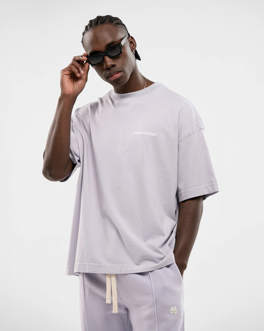 Monoic Camiseta Boxy Fit Básica V2 - Lila