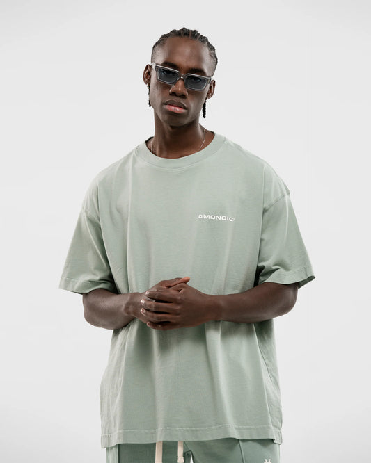 Monoic Camiseta Oversized Básica V2 - Verde Menta