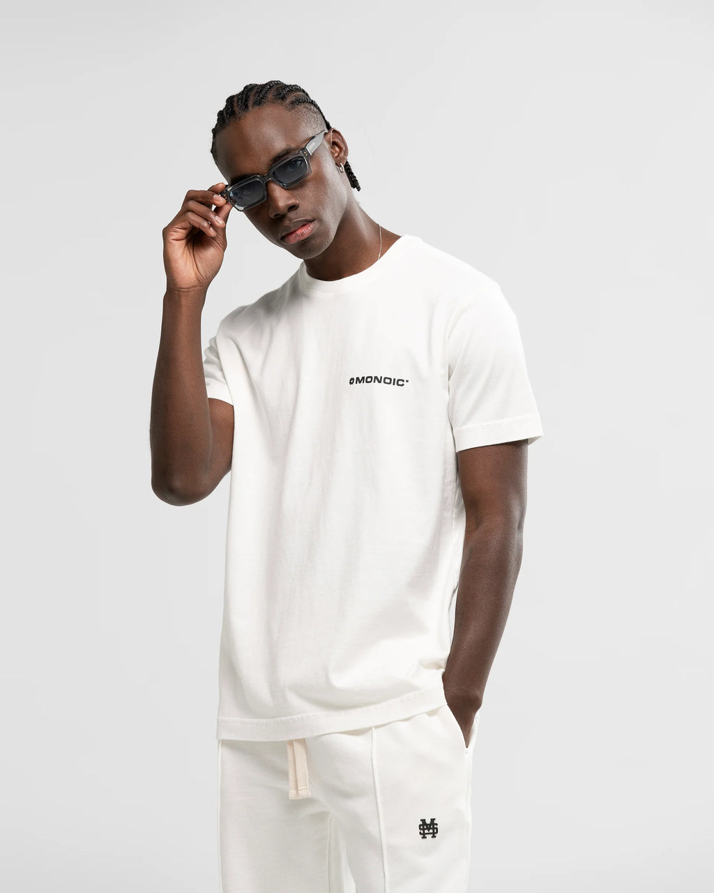 Monoic Camiseta Regular Fit Básica V2 - Off White