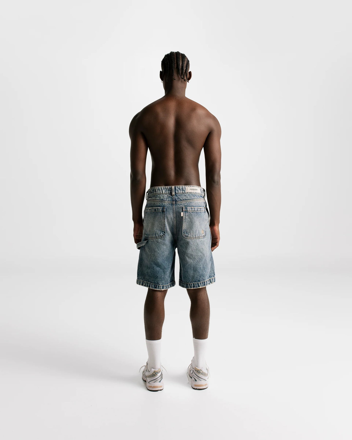 Monoic Denim Jorts - Azul Crema Shorts