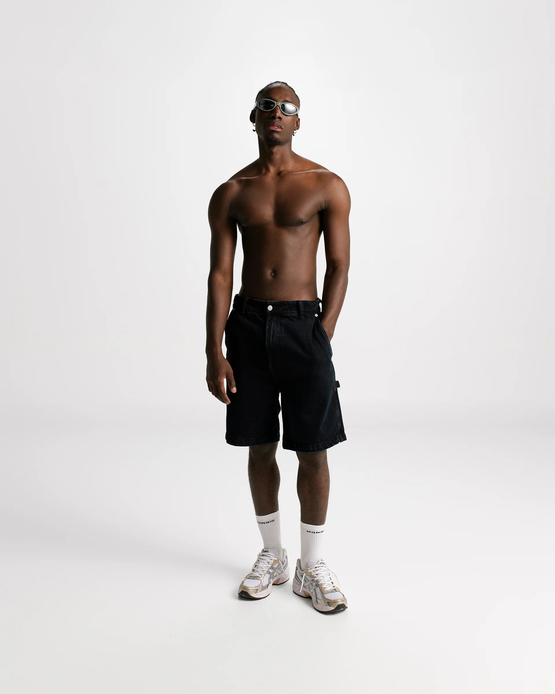 Monoic Denim Jorts - Negro Oscuro Shorts