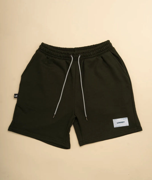 LOWKEY ORIGINS LANGUAGE VERDE SHORTS