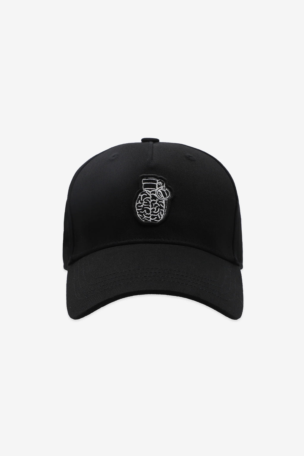 Blow up Grenade black curved cap G7-1106