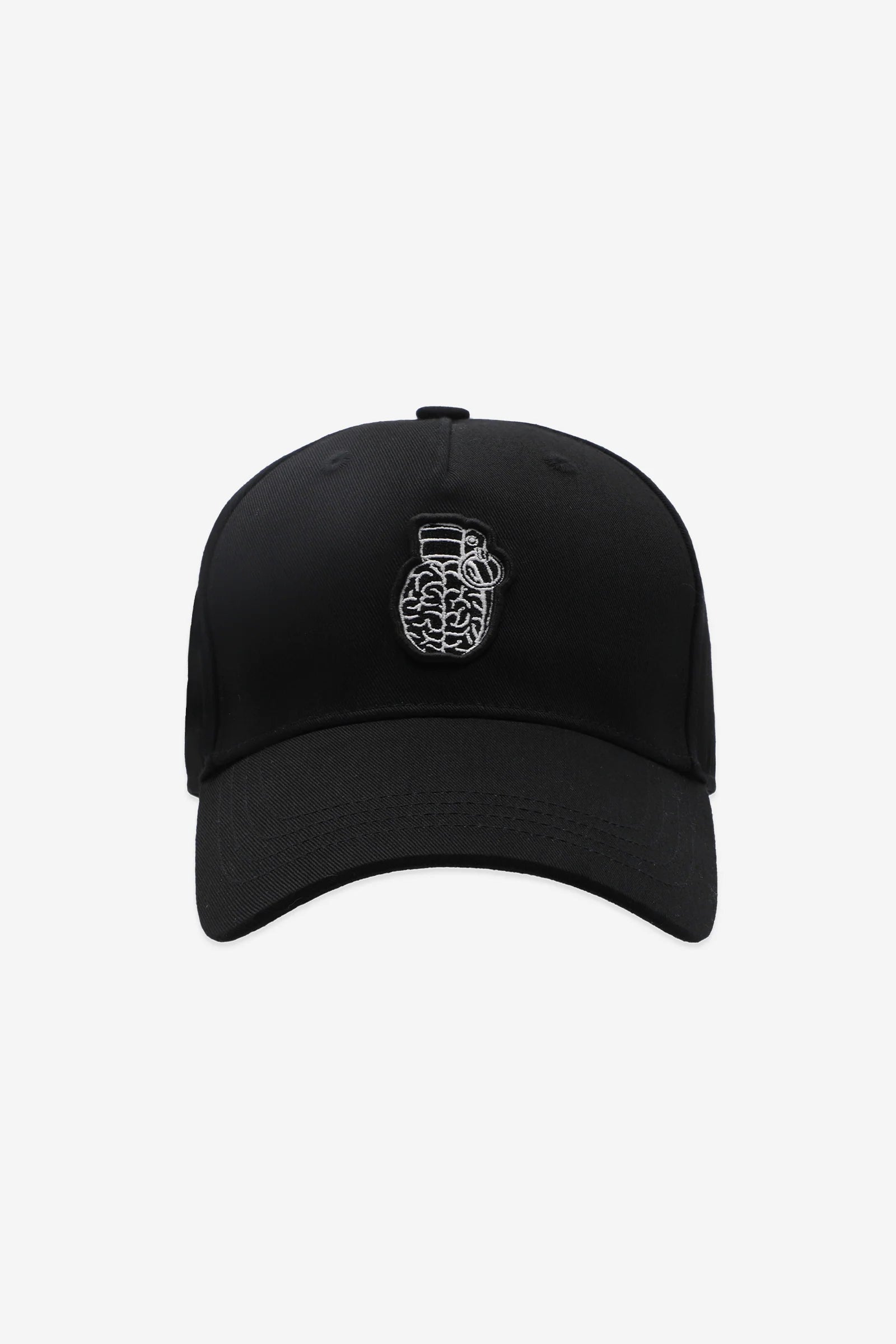 Blow up Grenade black curved cap G7-1106