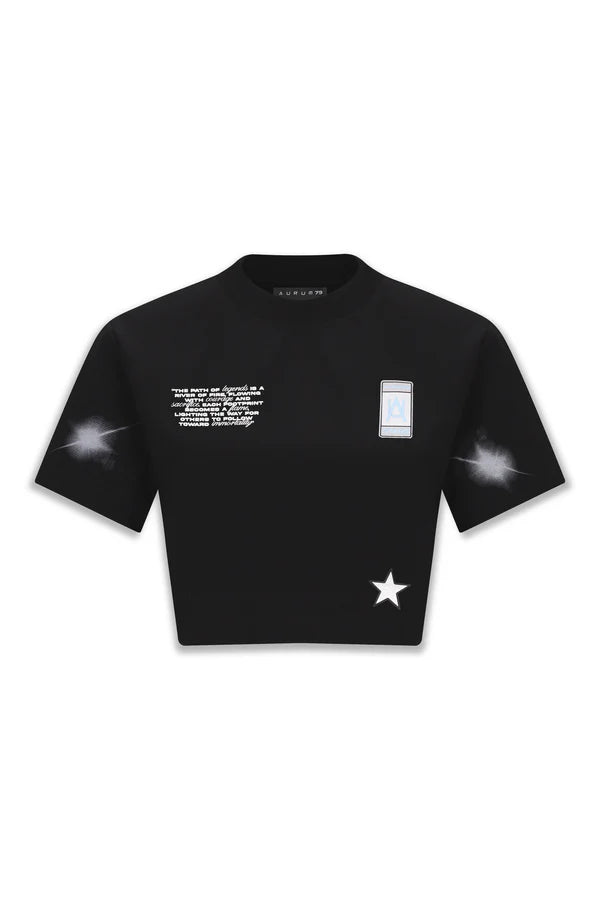 Aurum Ghost Crop Top