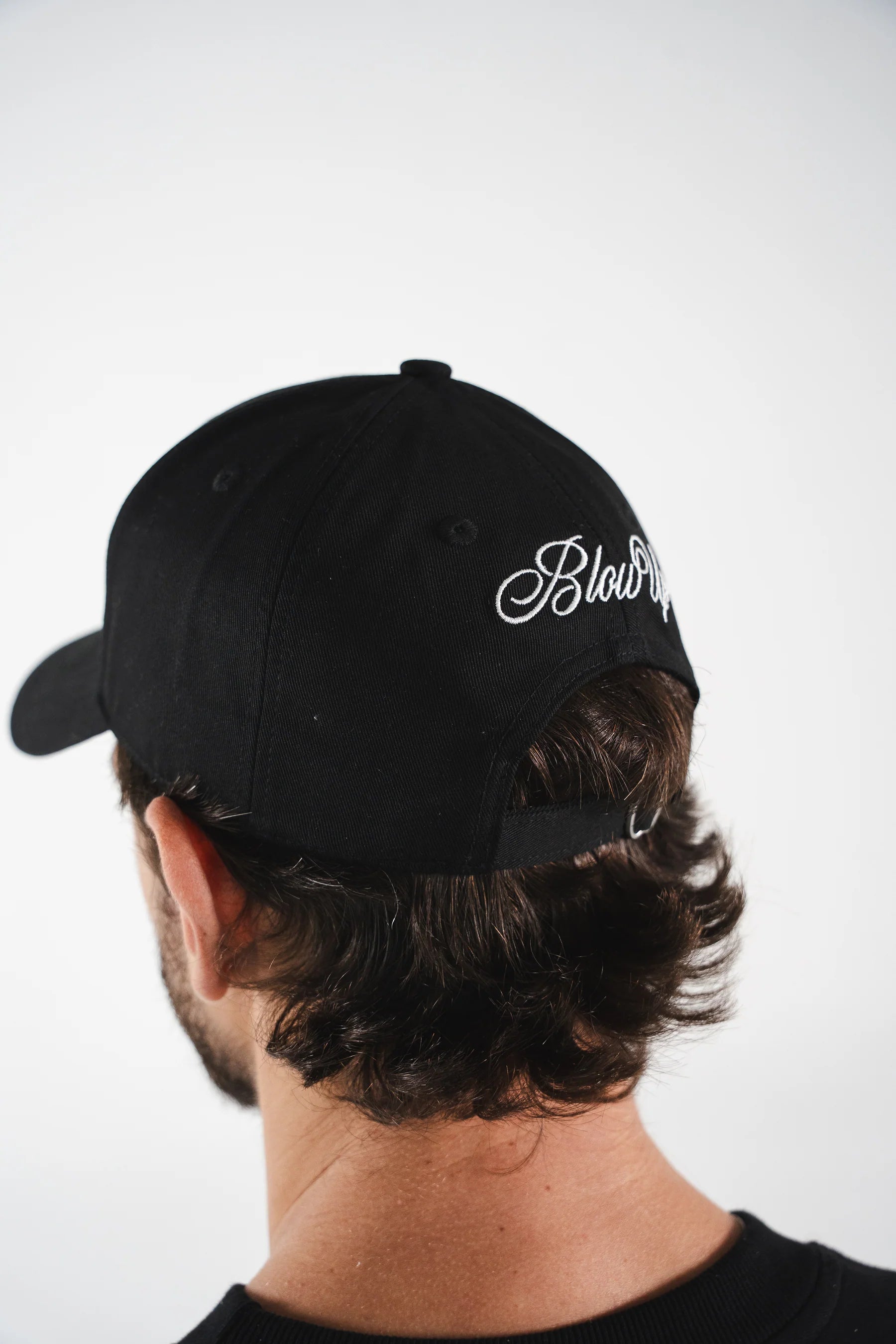 Blow up Grenade black curved cap G7-1106