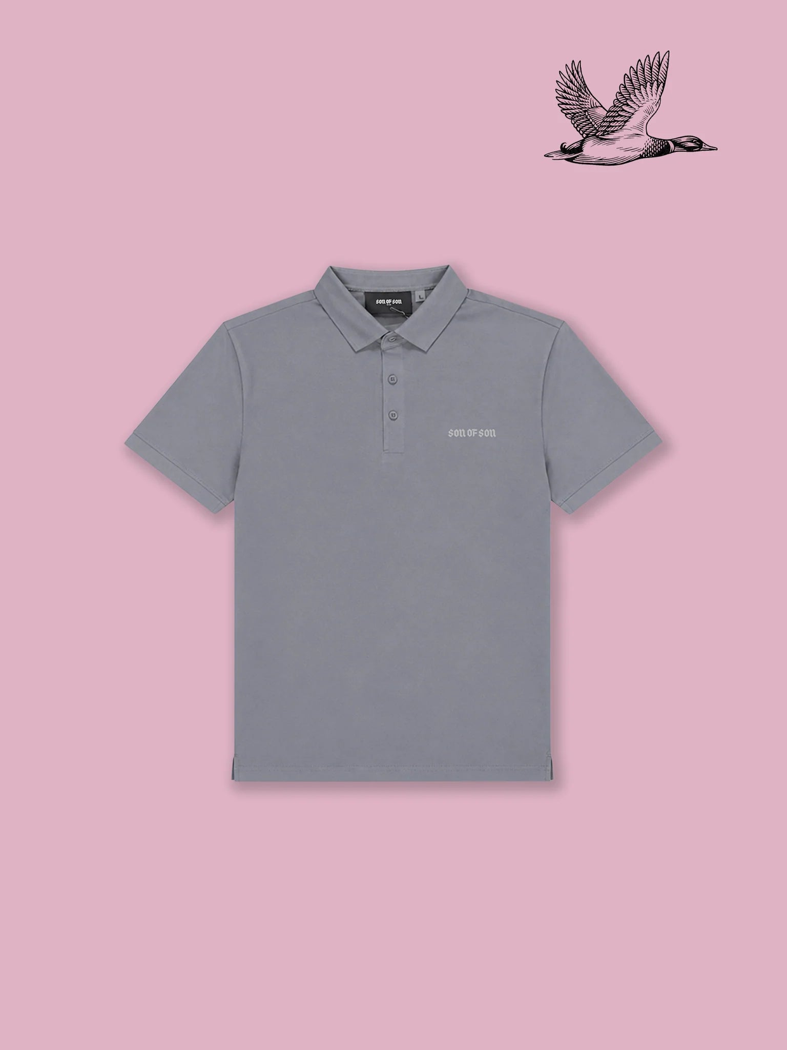 Son of son Country Club Regular Polo — Grey SU-212