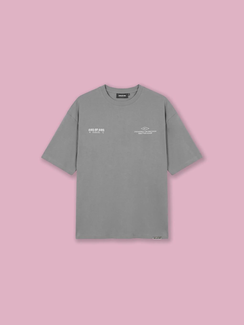 Son of son Model 70 Oversized T-Shirt — Grey OT-124