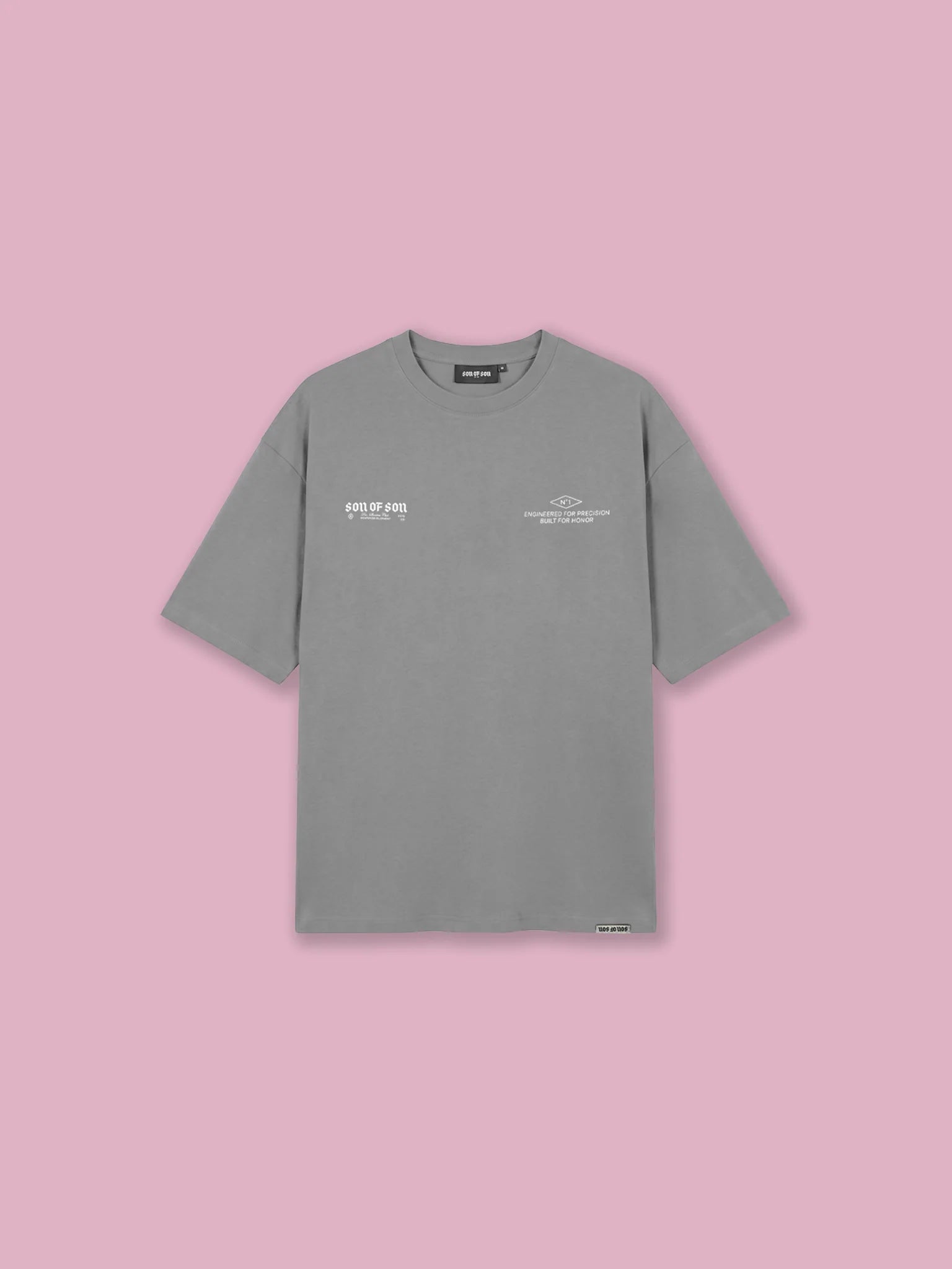 Son of son Model 70 Oversized T-Shirt — Grey OT-124