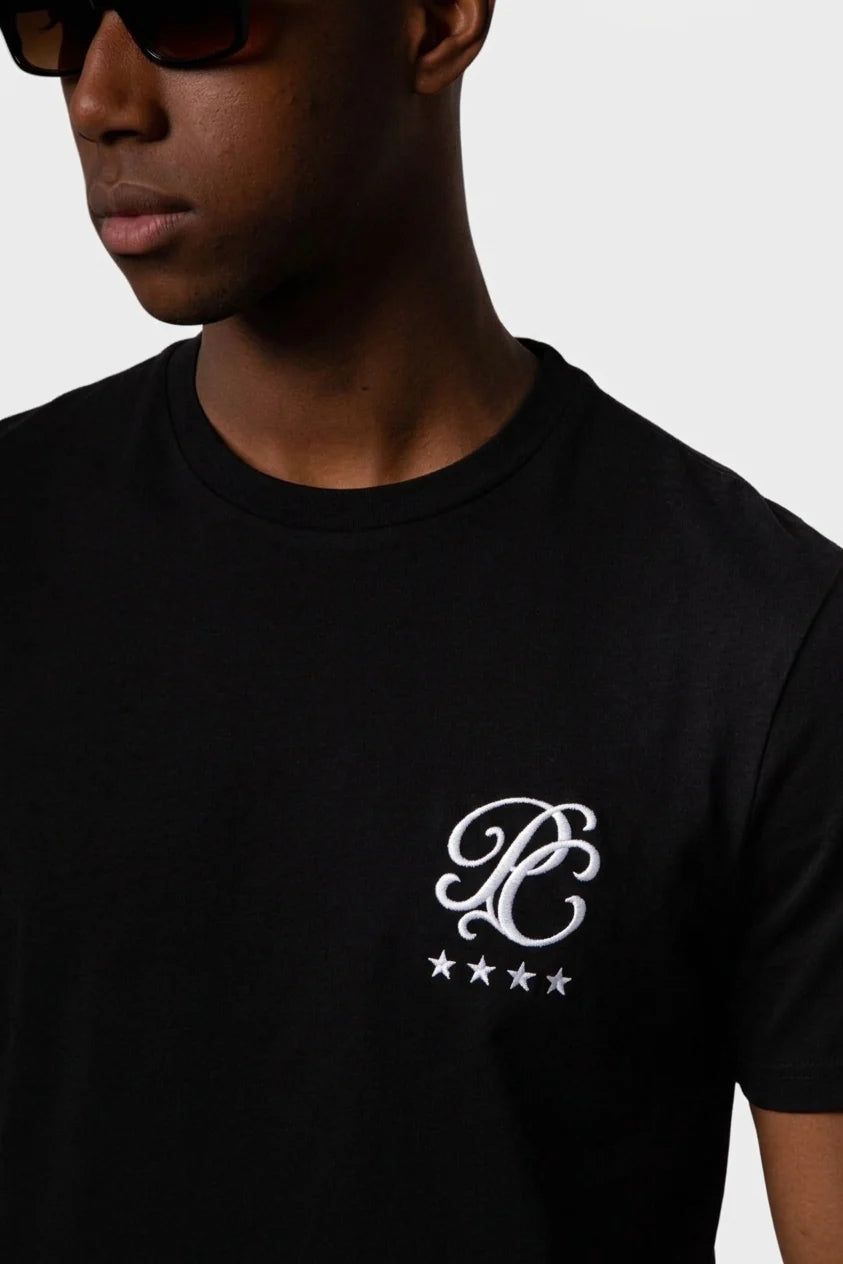 Palms Capra Stars Black T-Shirt