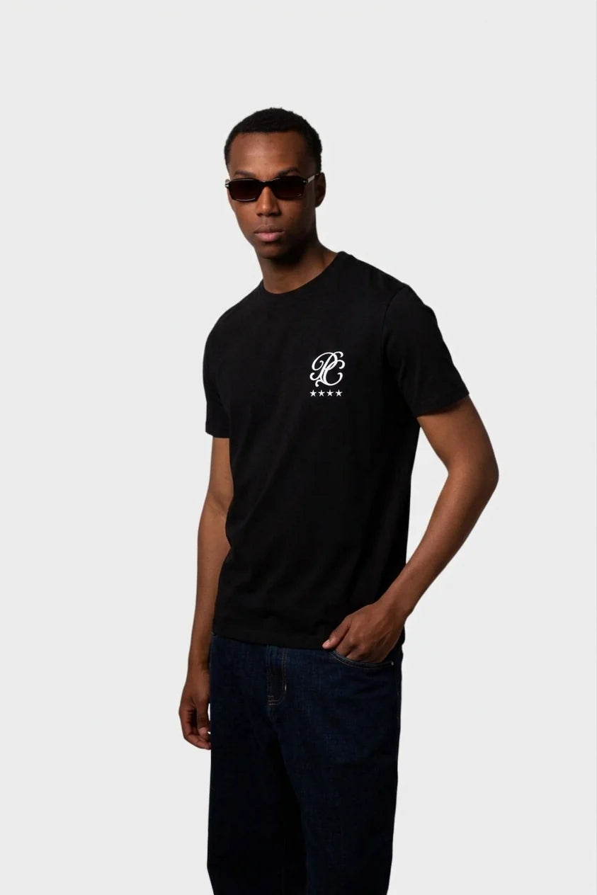 Palms Capra Stars Black T-Shirt