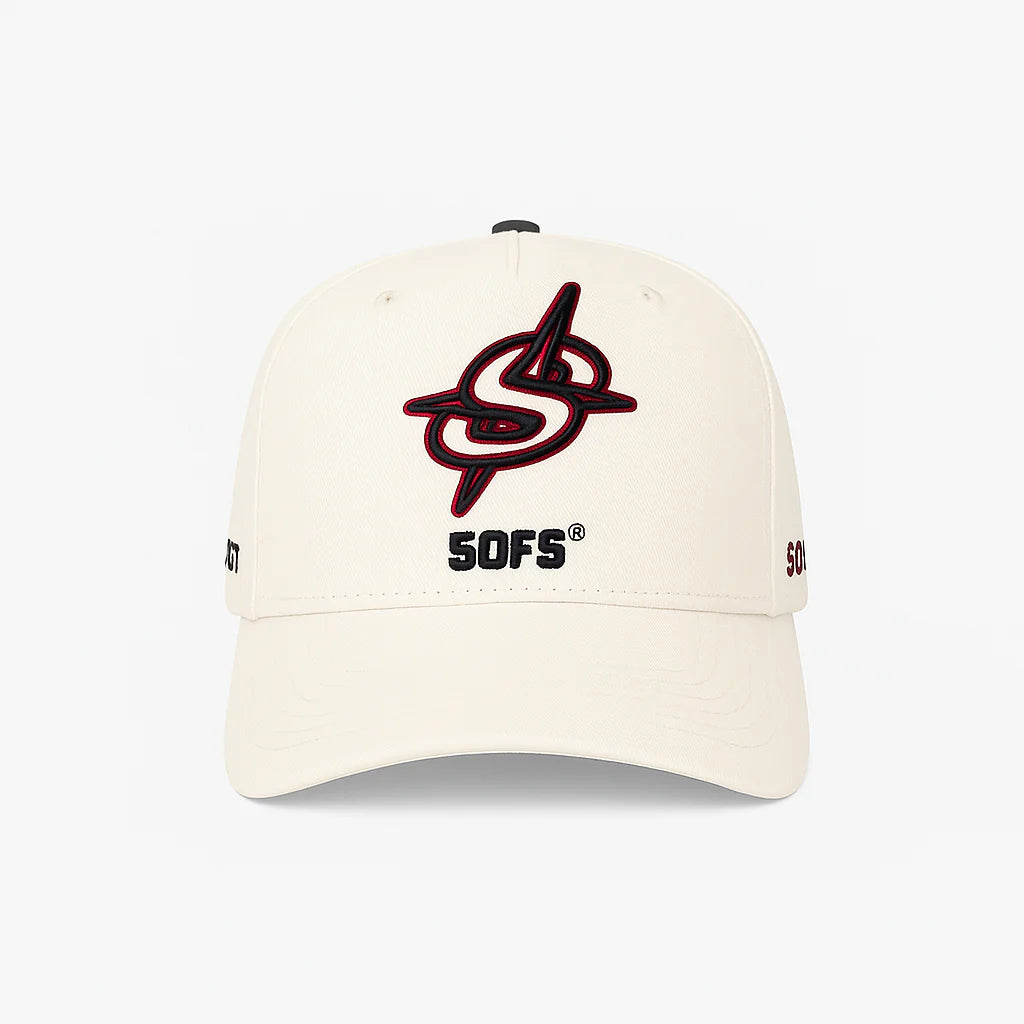 Son of son Cap 5OF5 white
