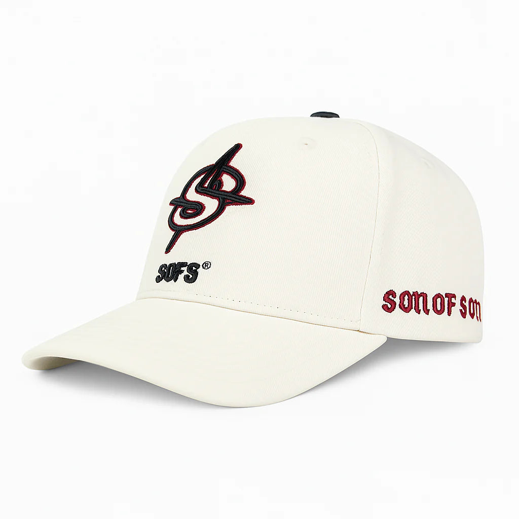 Son of son Cap 5OF5 white