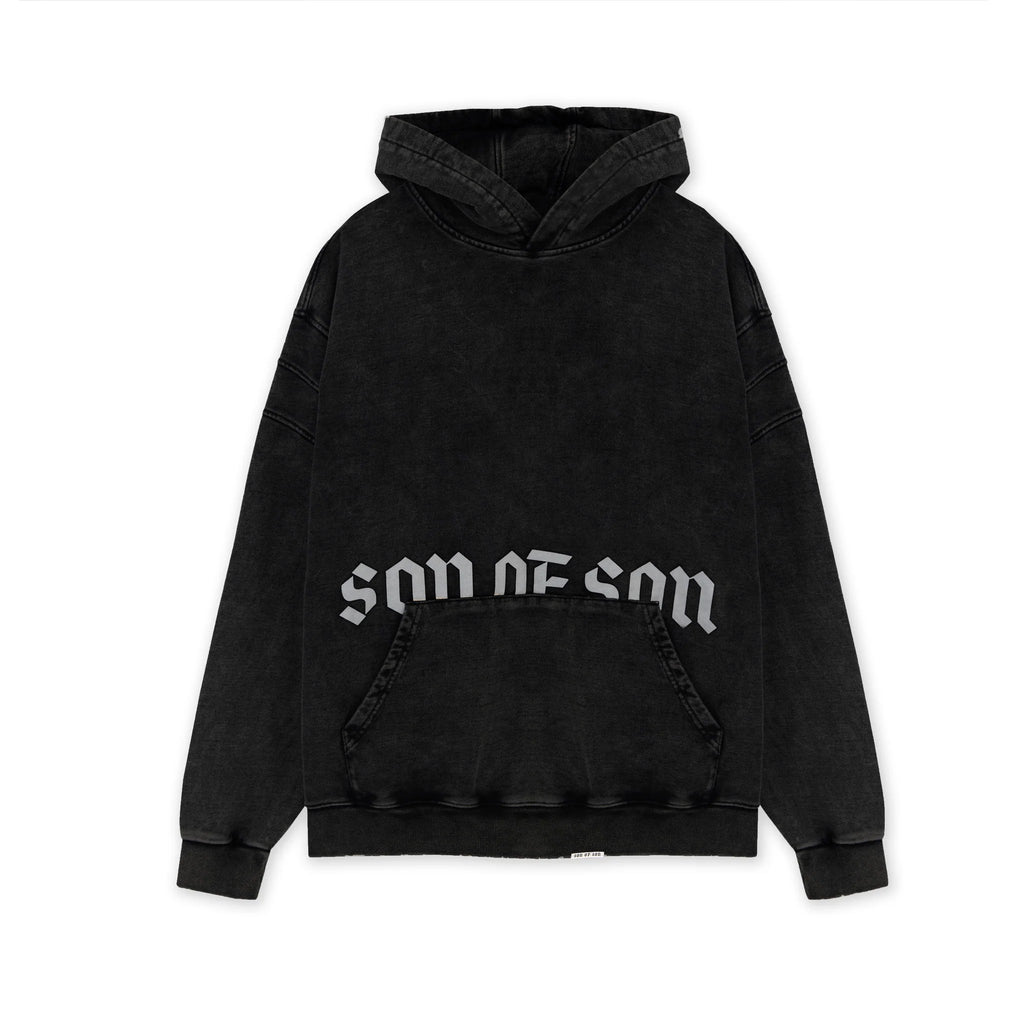Son of son acid wash hoodie HD-015