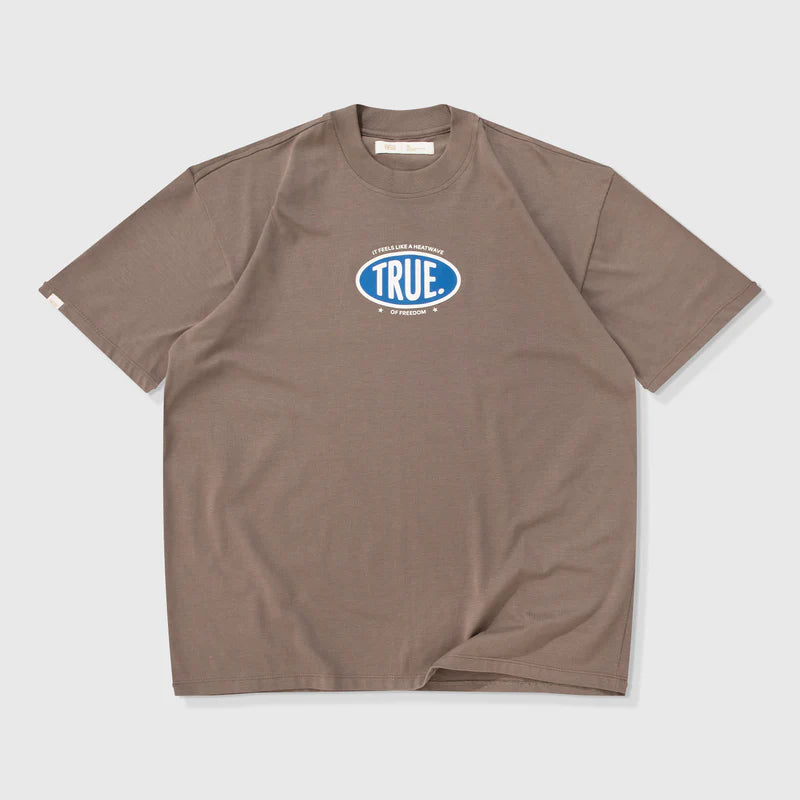 True Heatwave Oversized T-Shirt - Khaki