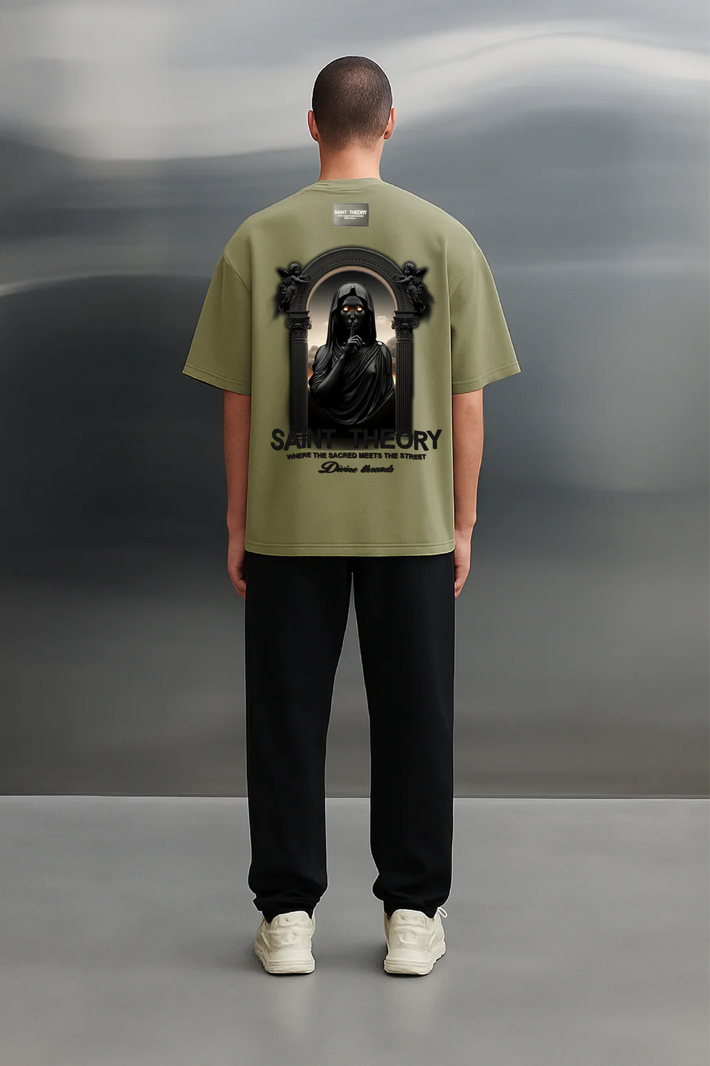 saint theory camiseta reaper ángel verde