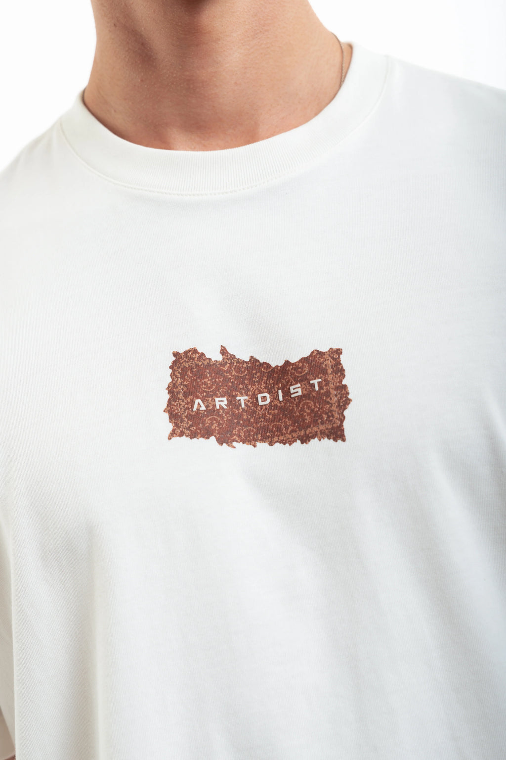 Artdist Zafir Ivory Regular Fit T-Shirt