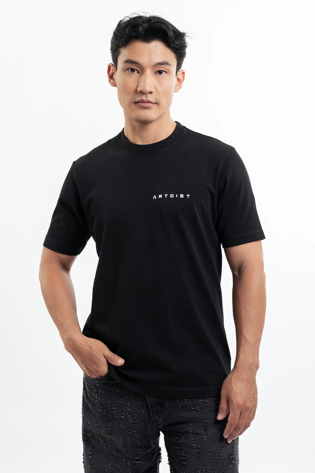 Artdist Core Black Regular Fit T-Shirt