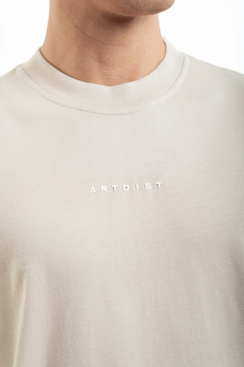 Artdist Column Sand Semioversized Fit T-Shirt