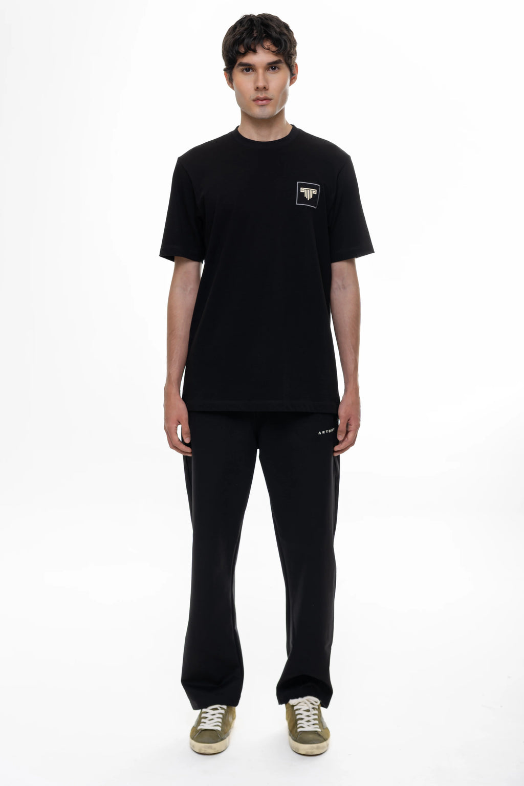 Artdist Ink Black Regular Fit T-Shirt