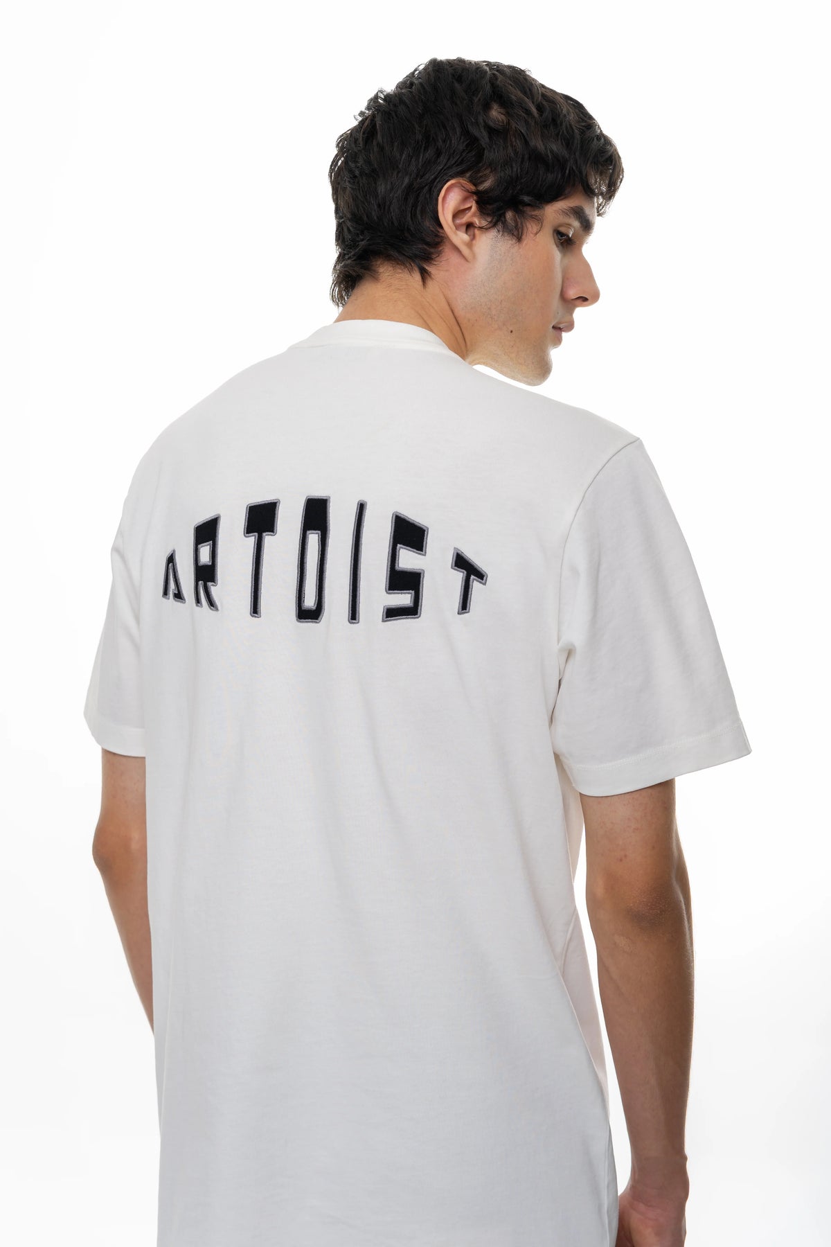 Artdist Ink Ivory Regular Fit T-Shirt