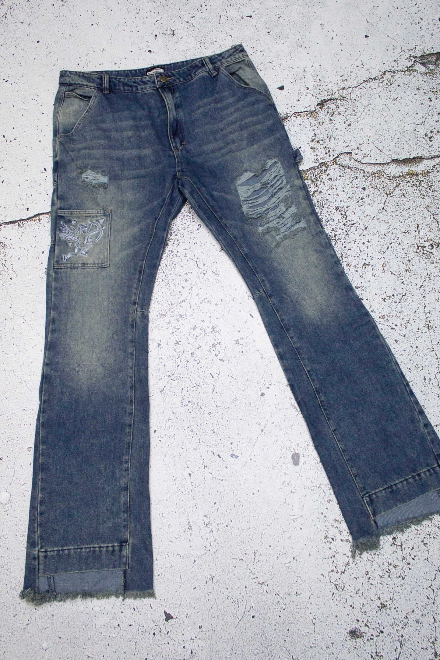 Mede flare angels denim