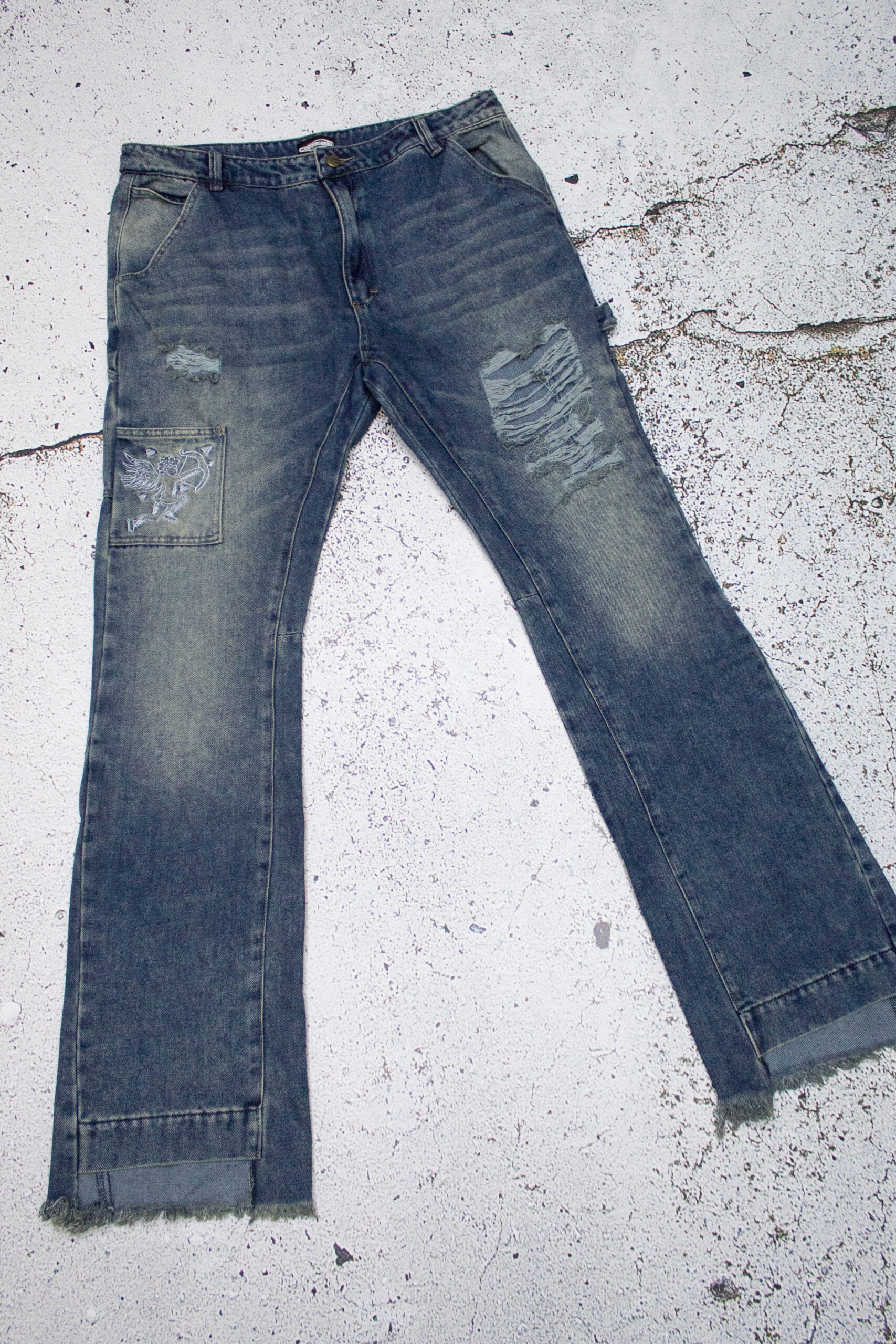 Mede flare angels denim