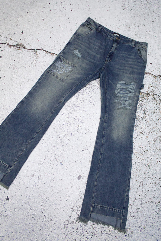 Mede flare angels denim