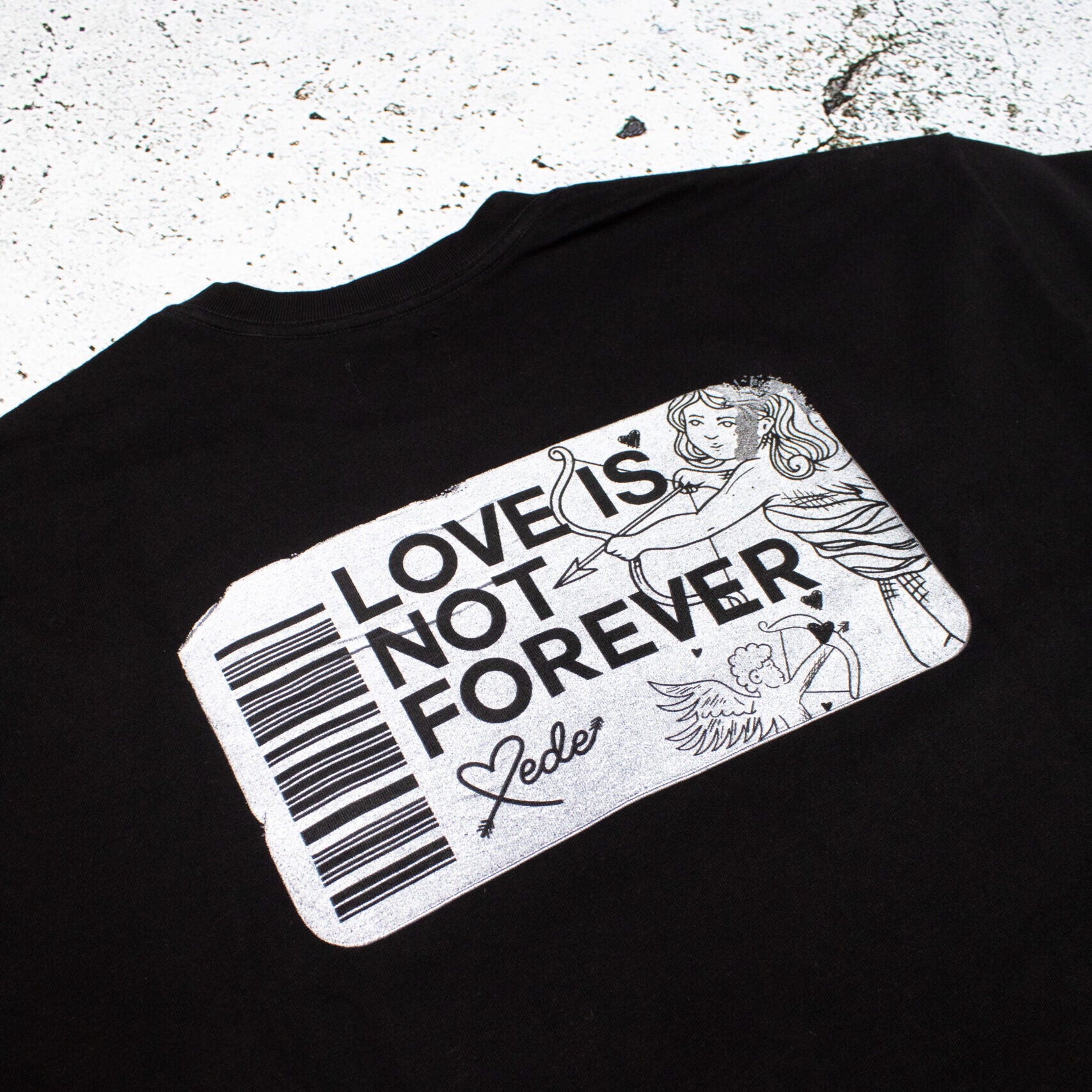 Mede love is not forever tee