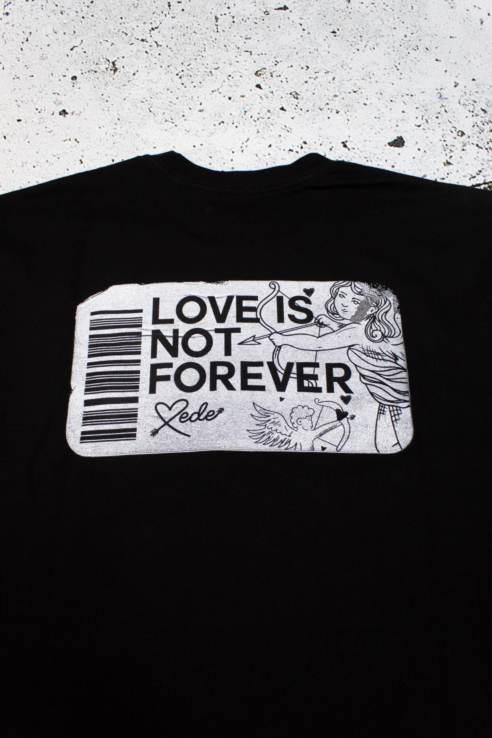 Mede love is not forever tee