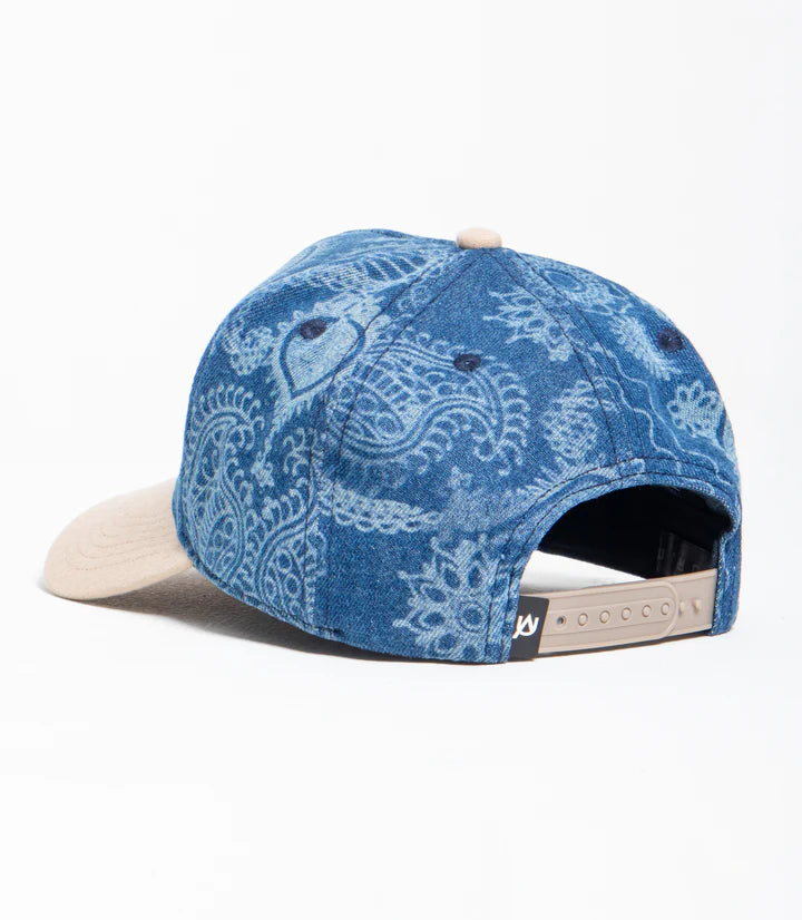 Aurum Denim Bandana Cap