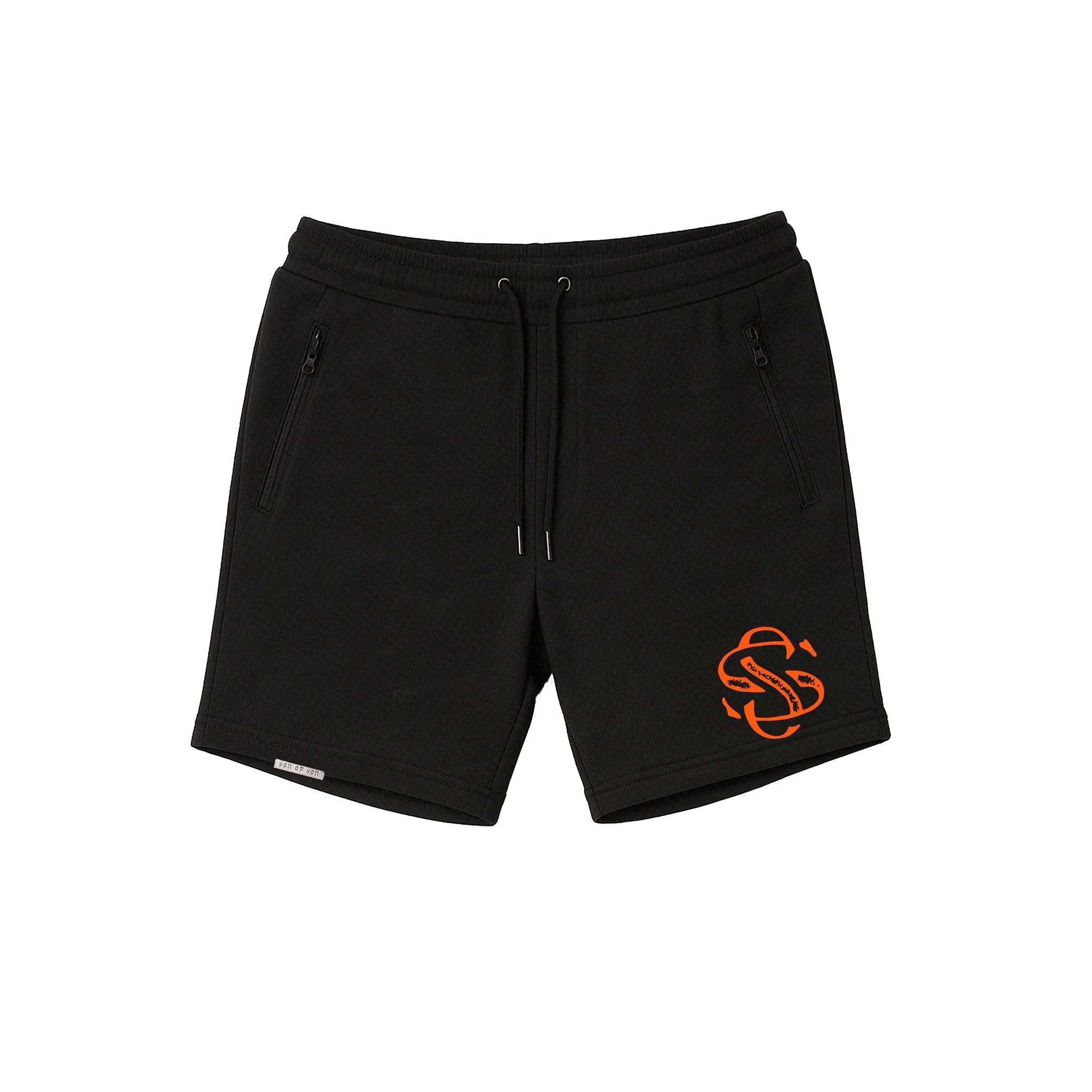 Son of son Black race sweat short PS1902
