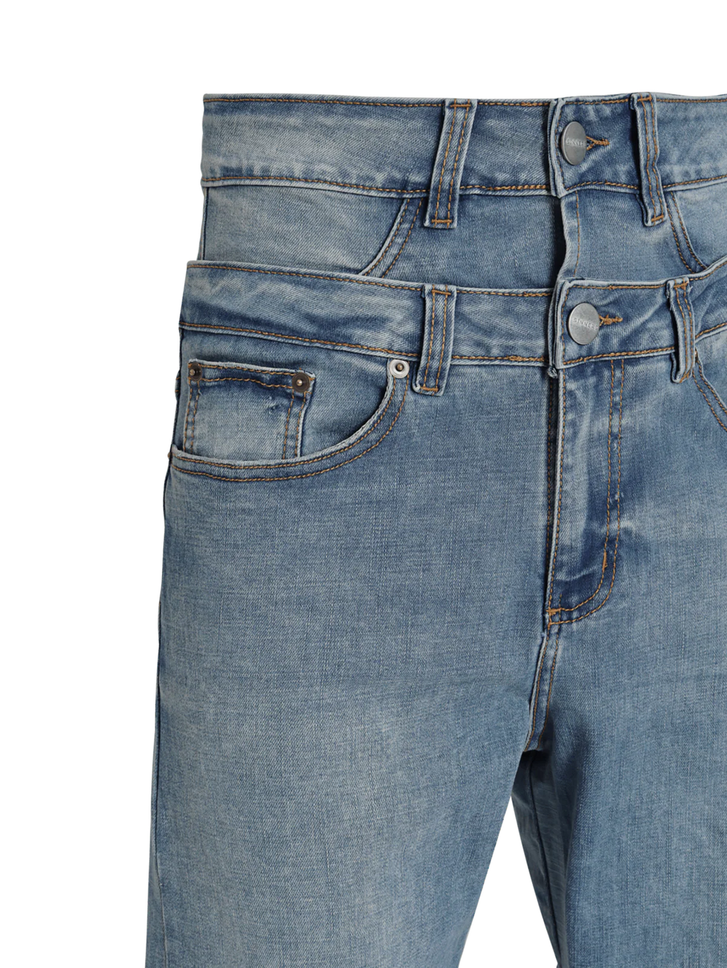 Sinners double blue flared jeans