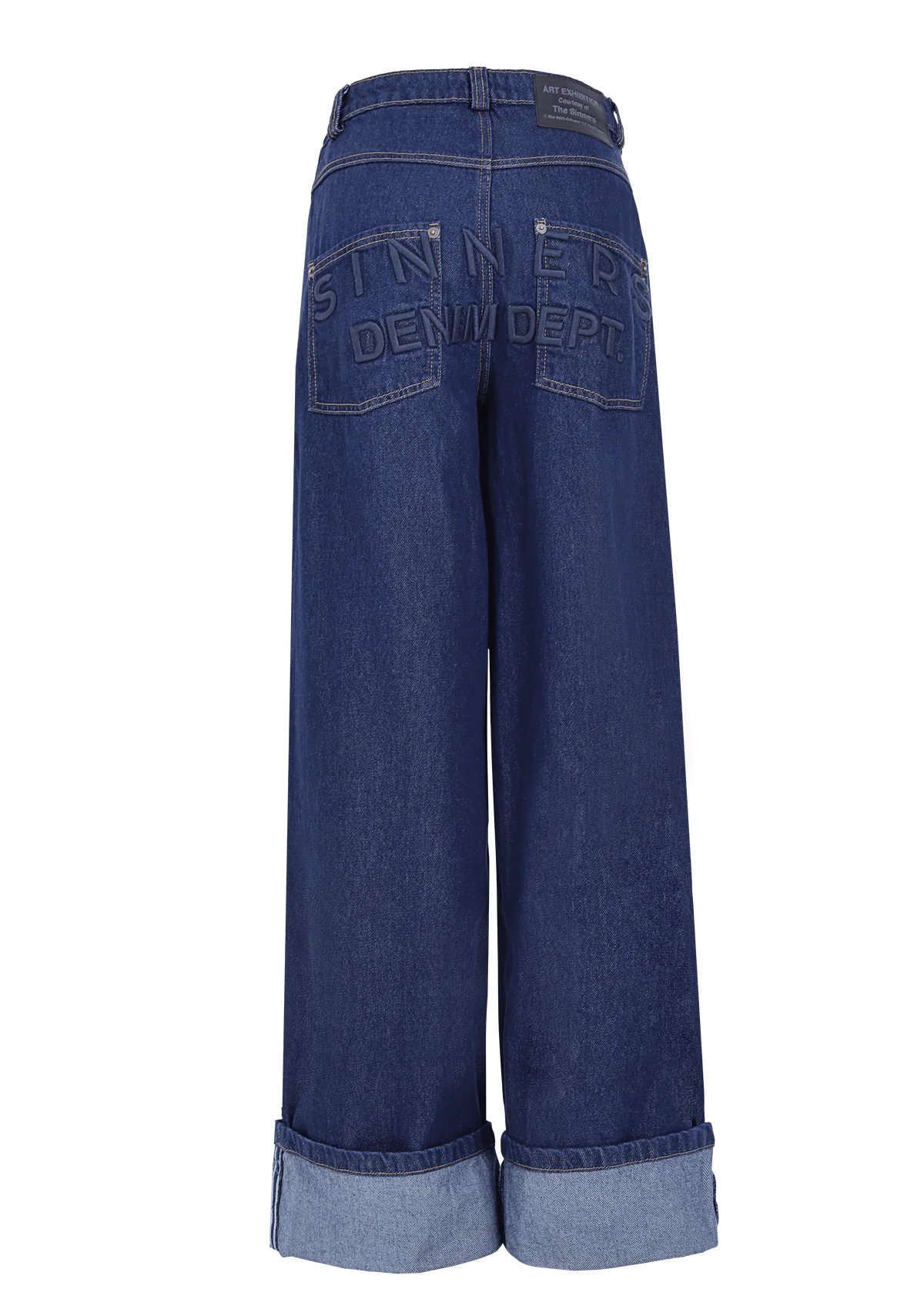 Sinners raw denim pants