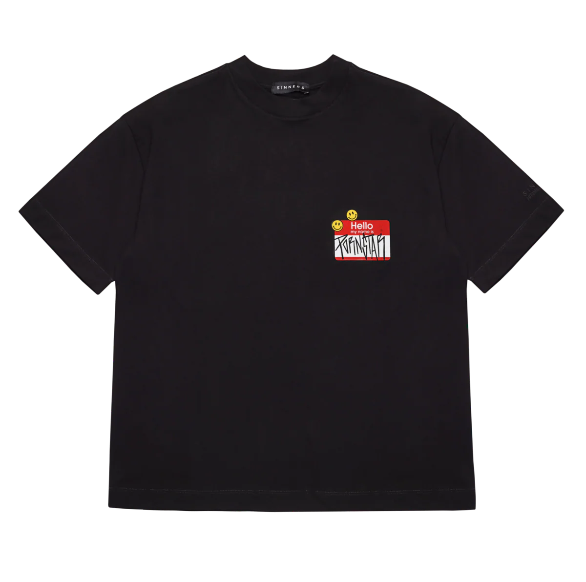 Sinners p*rnstar black t-shirt