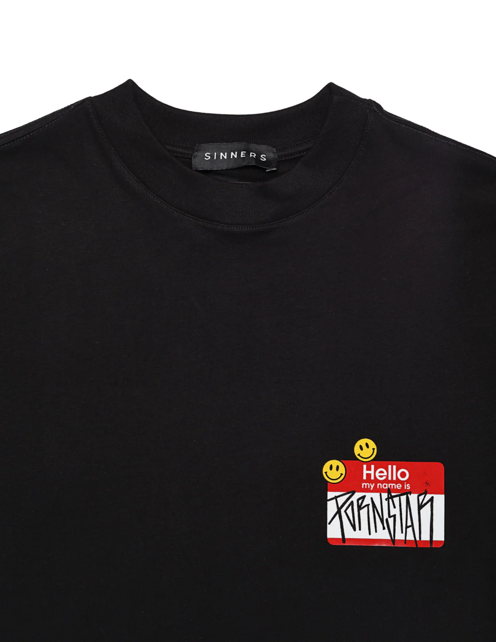 Sinners p*rnstar black t-shirt
