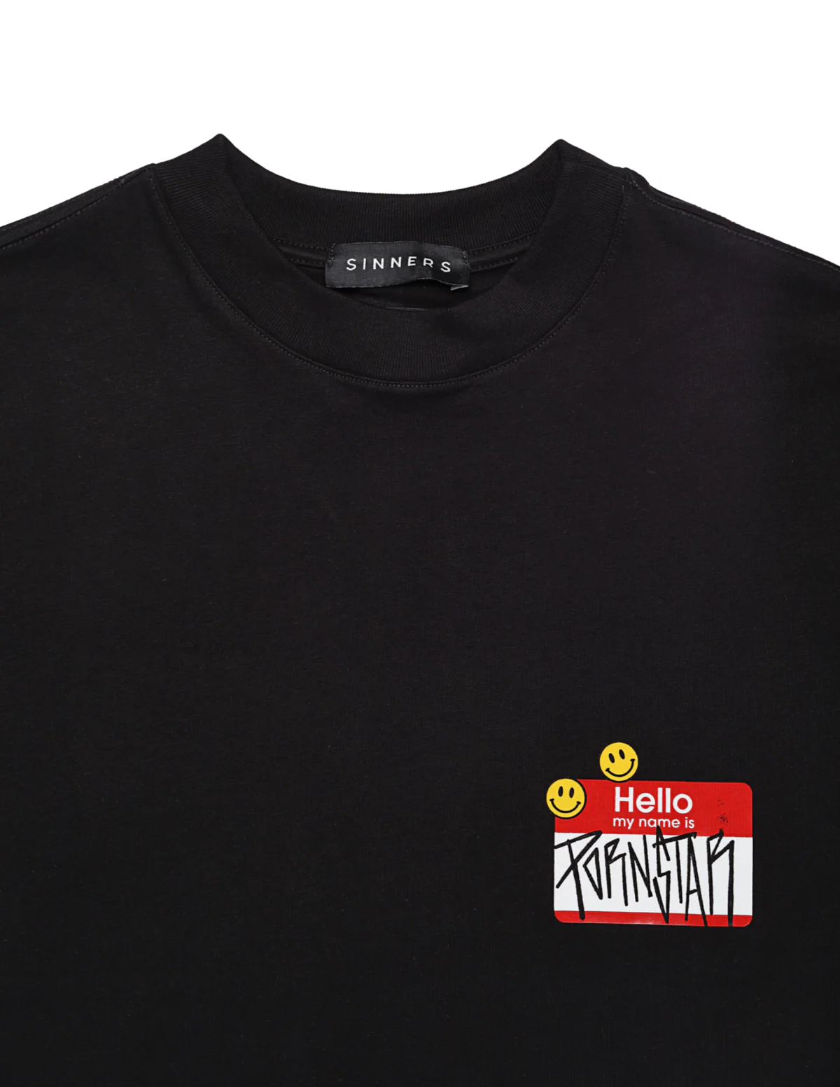 Sinners p*rnstar black t-shirt