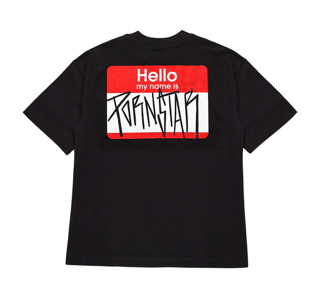 Sinners p*rnstar black t-shirt