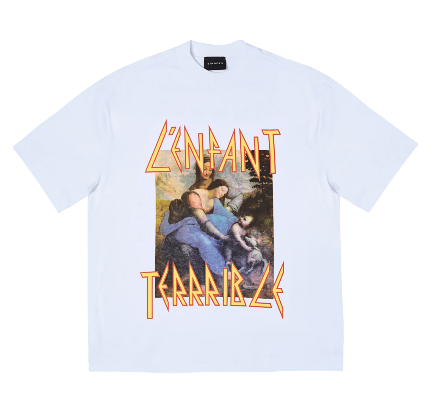 Sinners l'enfant terrible white t-shirt