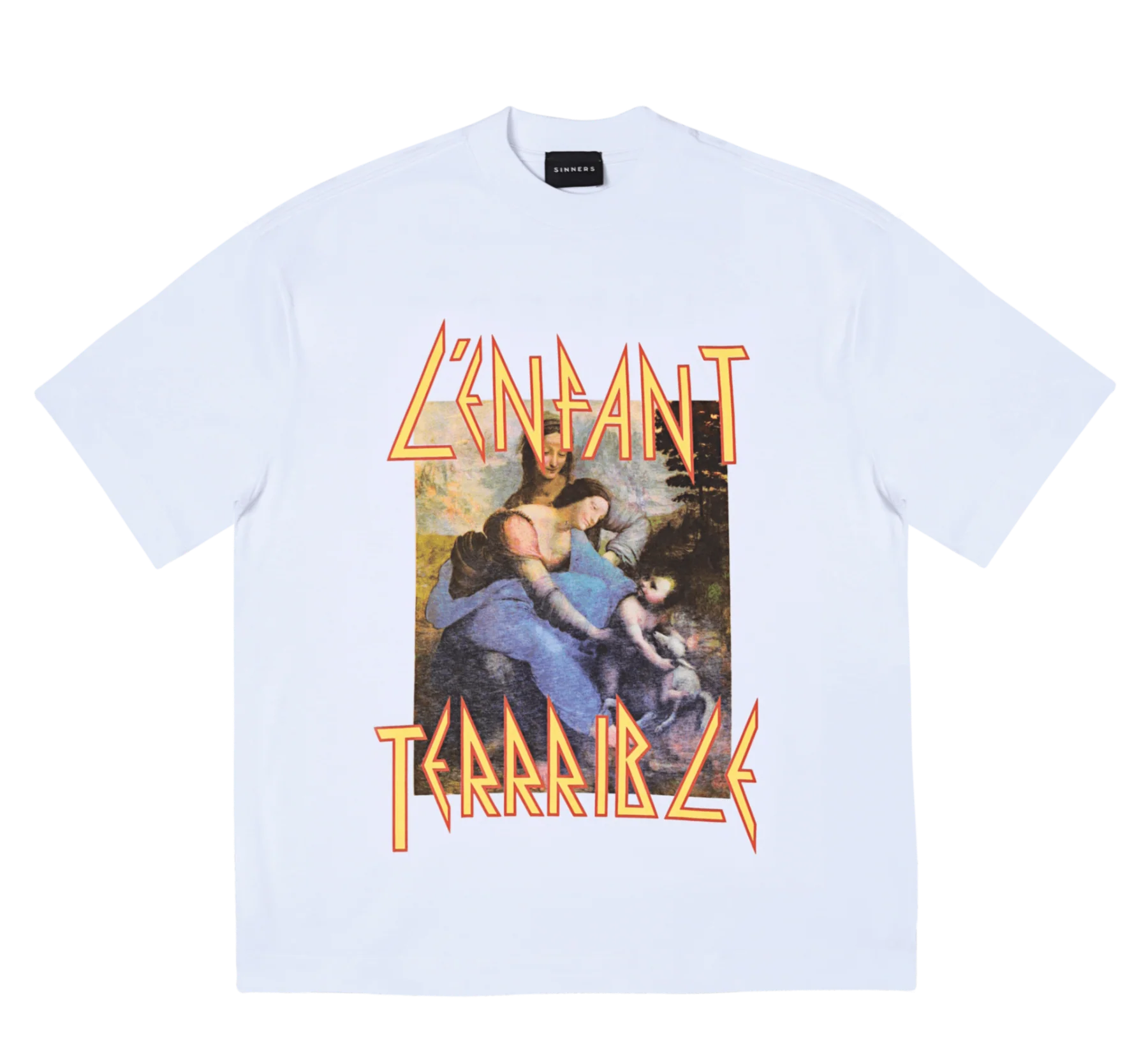 Sinners l'enfant terrible white t-shirt