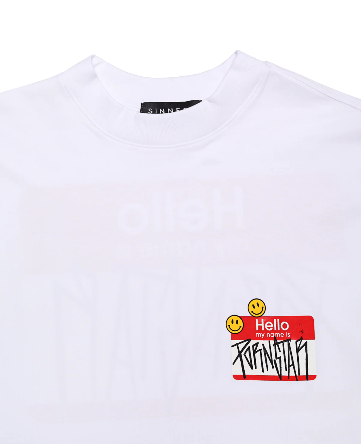 Sinners p*rnstar white t-shirt