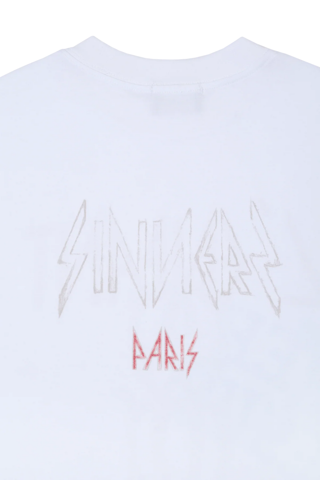 Sinners l'enfant monogram white t-shirt