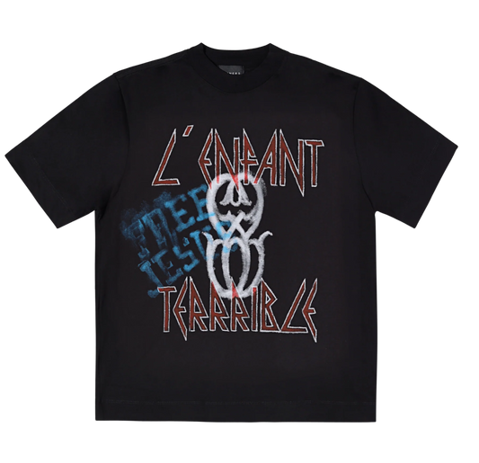Sinners l'enfant monogram black t-shirt
